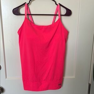 Under Armour Pink Sleeveless Fitted Camisole